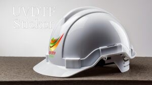 安全ヘルメット用UVDTFステッカー