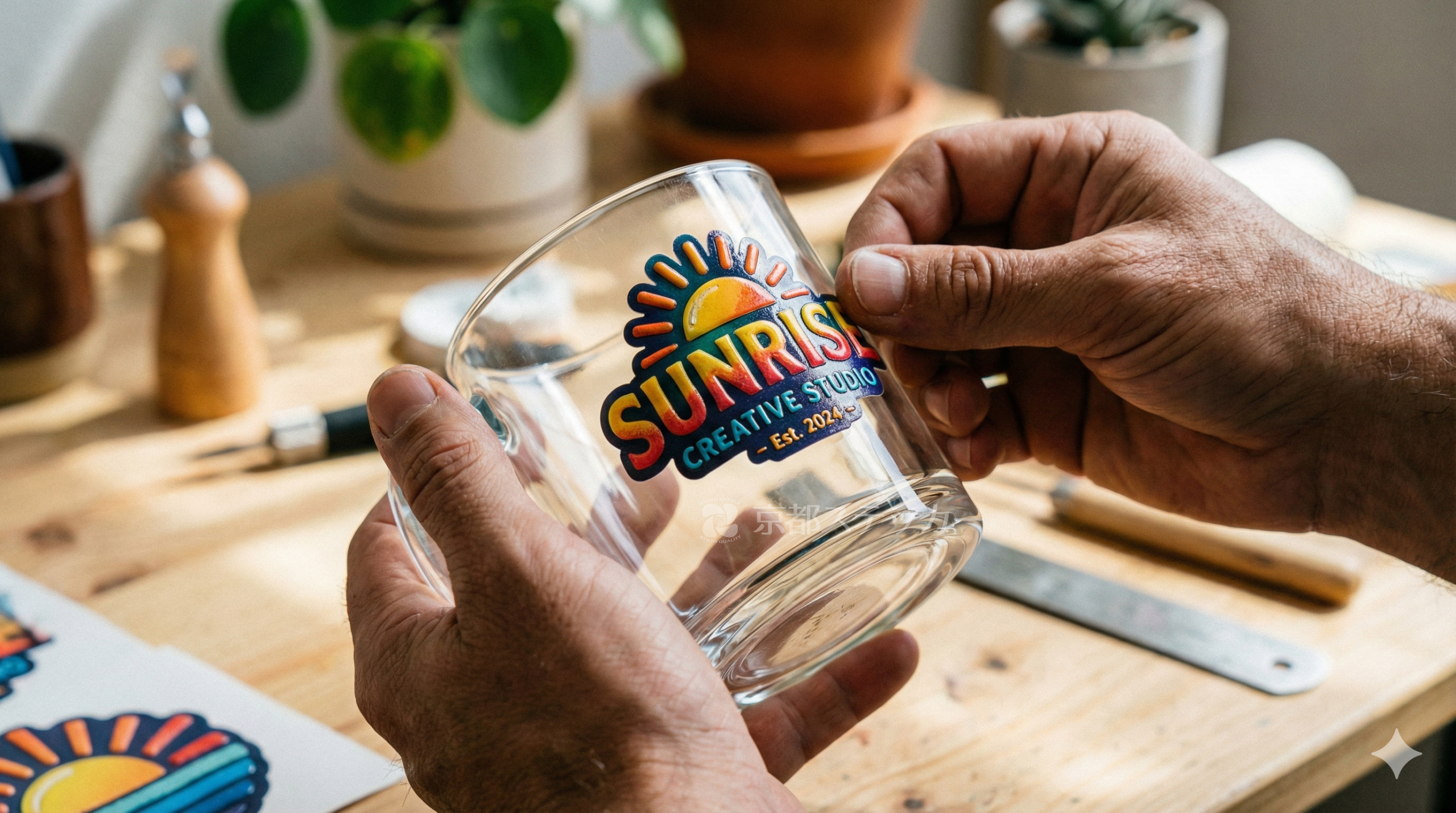 UVDTFステッカー