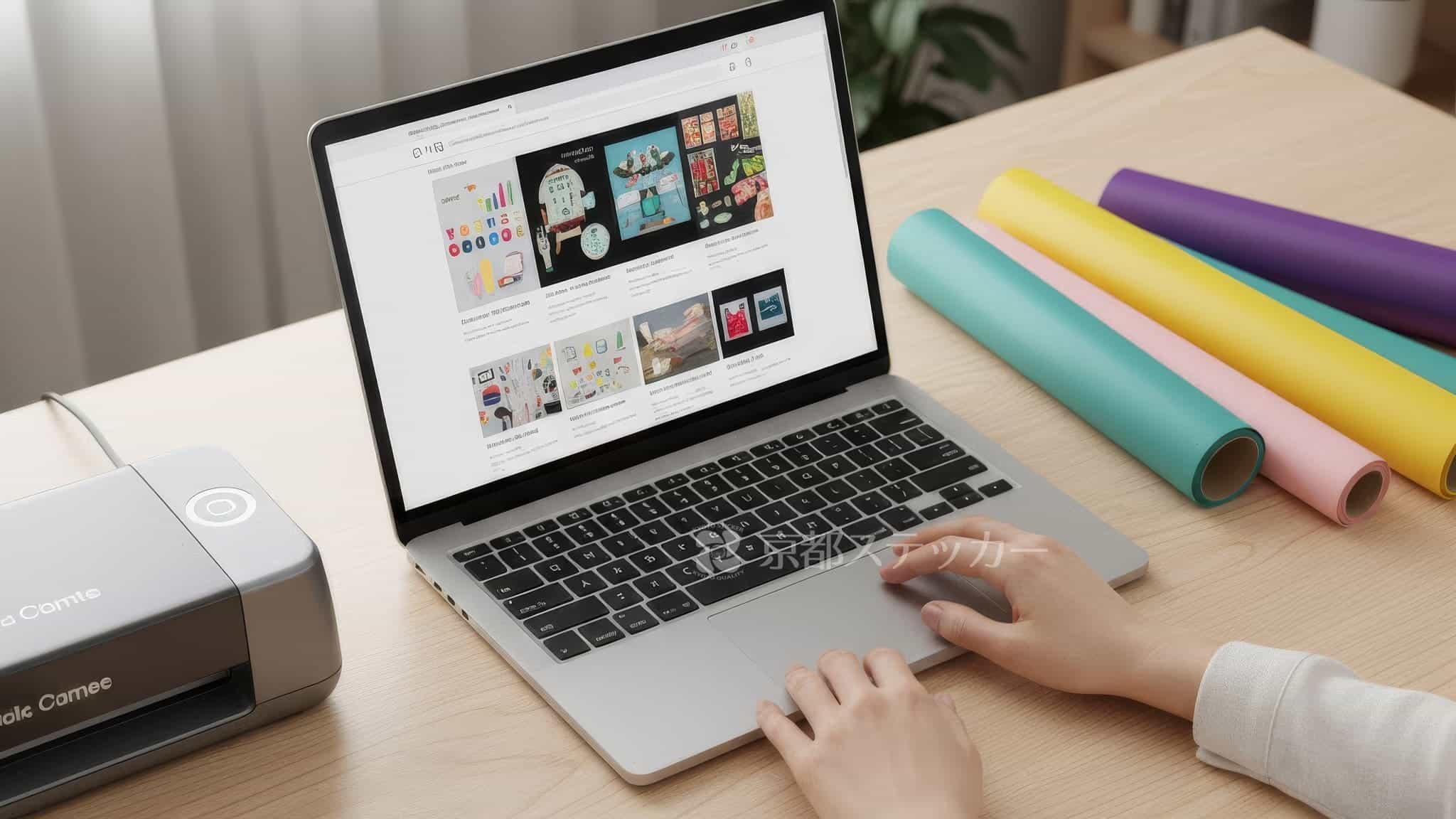 カッティングステッカー