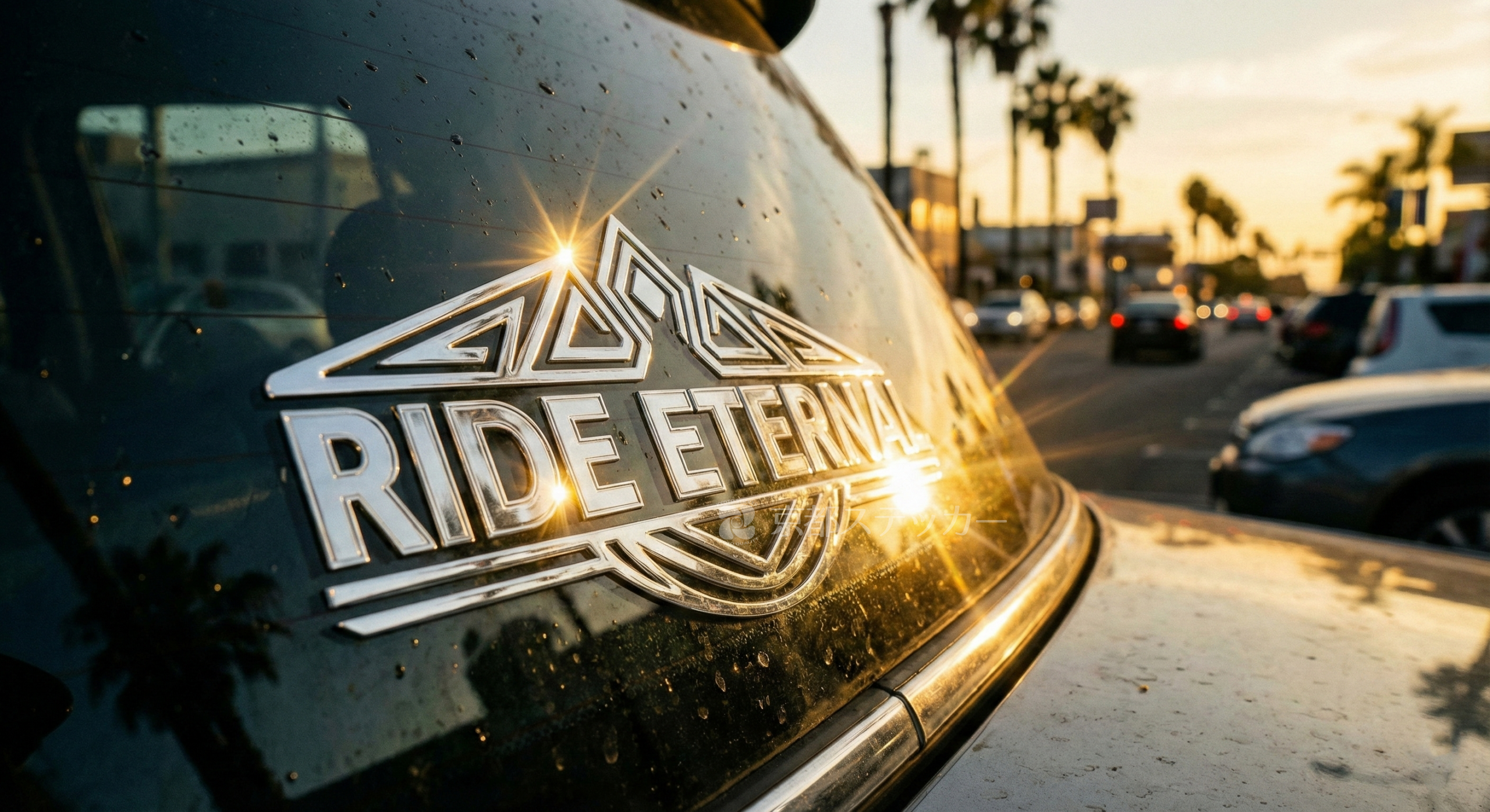 カッティングステッカー】メタリックミラーの魅力とは？ - 京都ステッカー