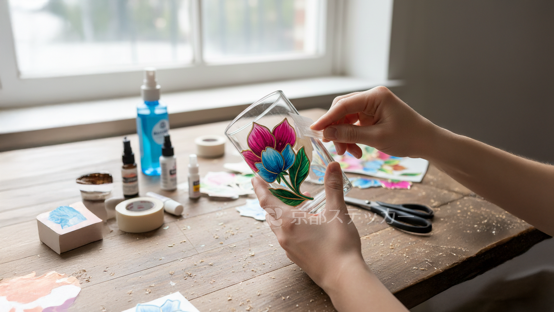 UVDTFステッカー