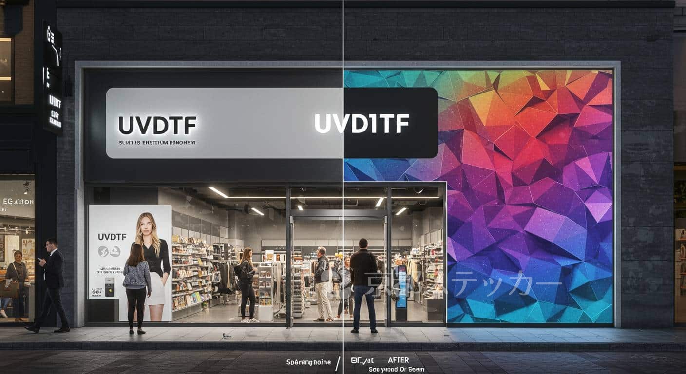 UVDTFステッカー