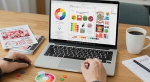 ステッカーデザインテクニック