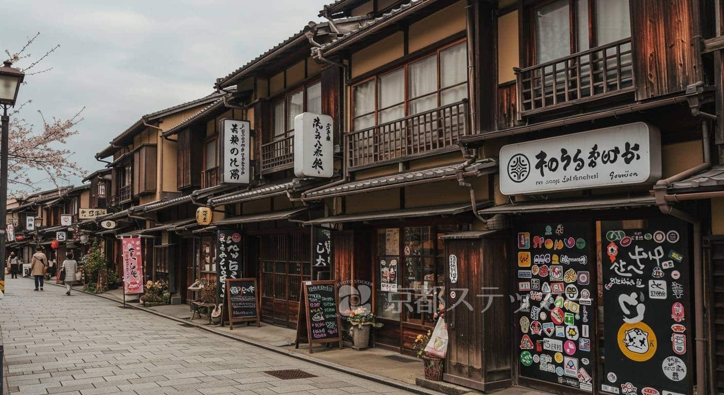 京都ステッカー文化