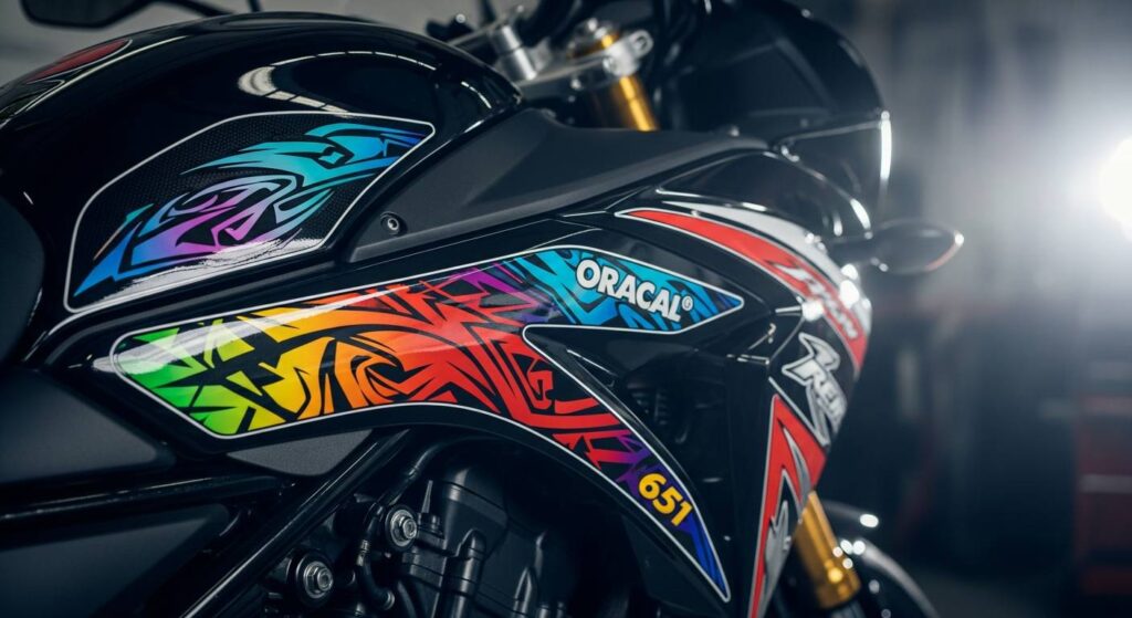 プロが選ぶバイク用カッティングステッカー素材、ORACAL® 651の実力検証 -