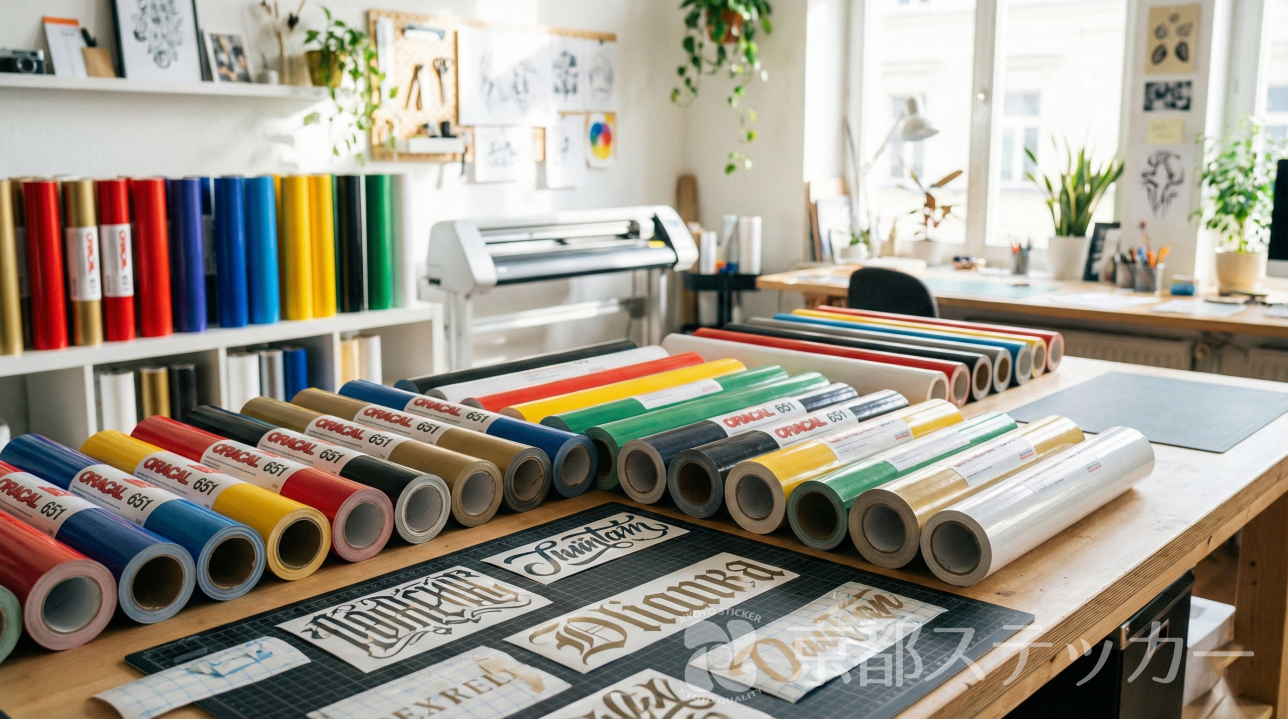 カッティングステッカー