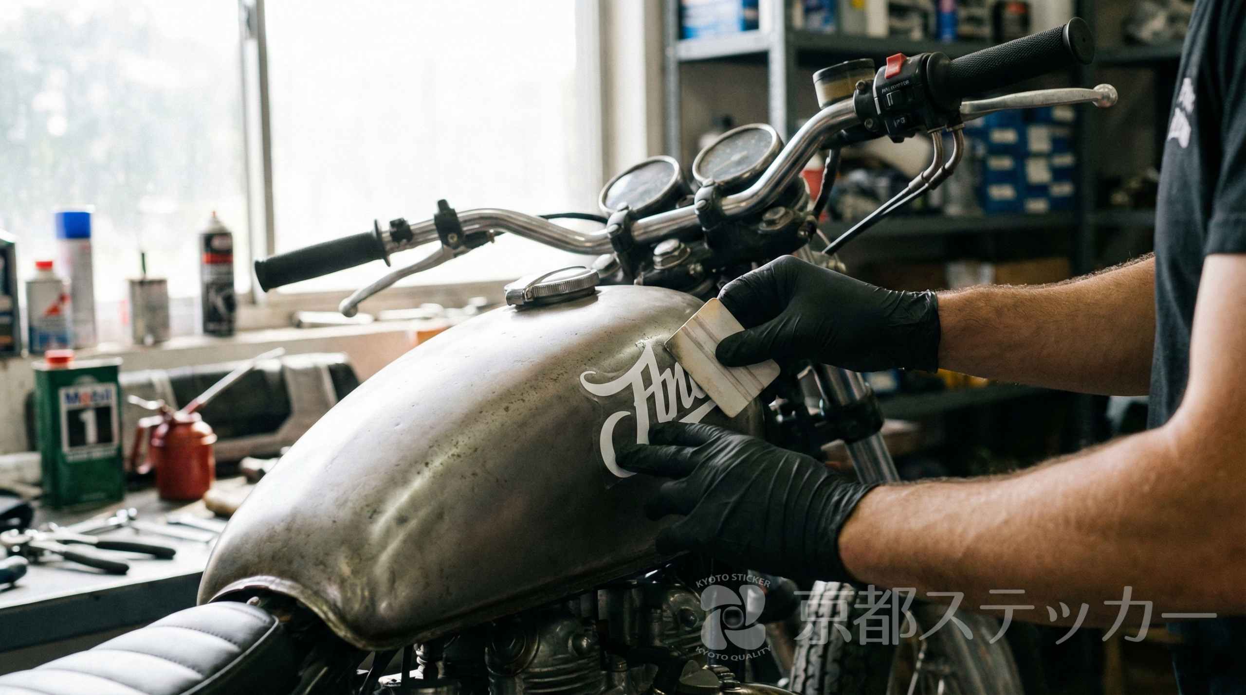 カッティングステッカー