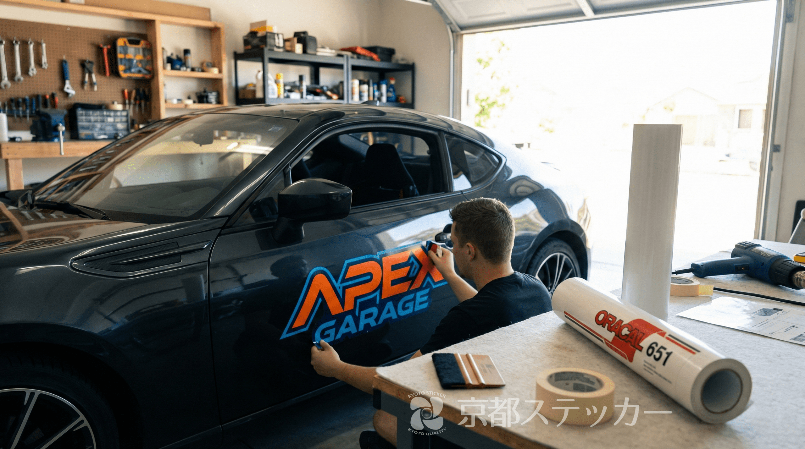 カッティングステッカー