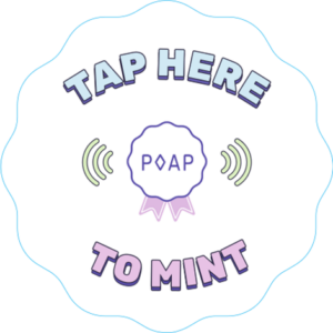 Original_POAP　UVDTFステッカー (W120mm × H120mm)×2枚