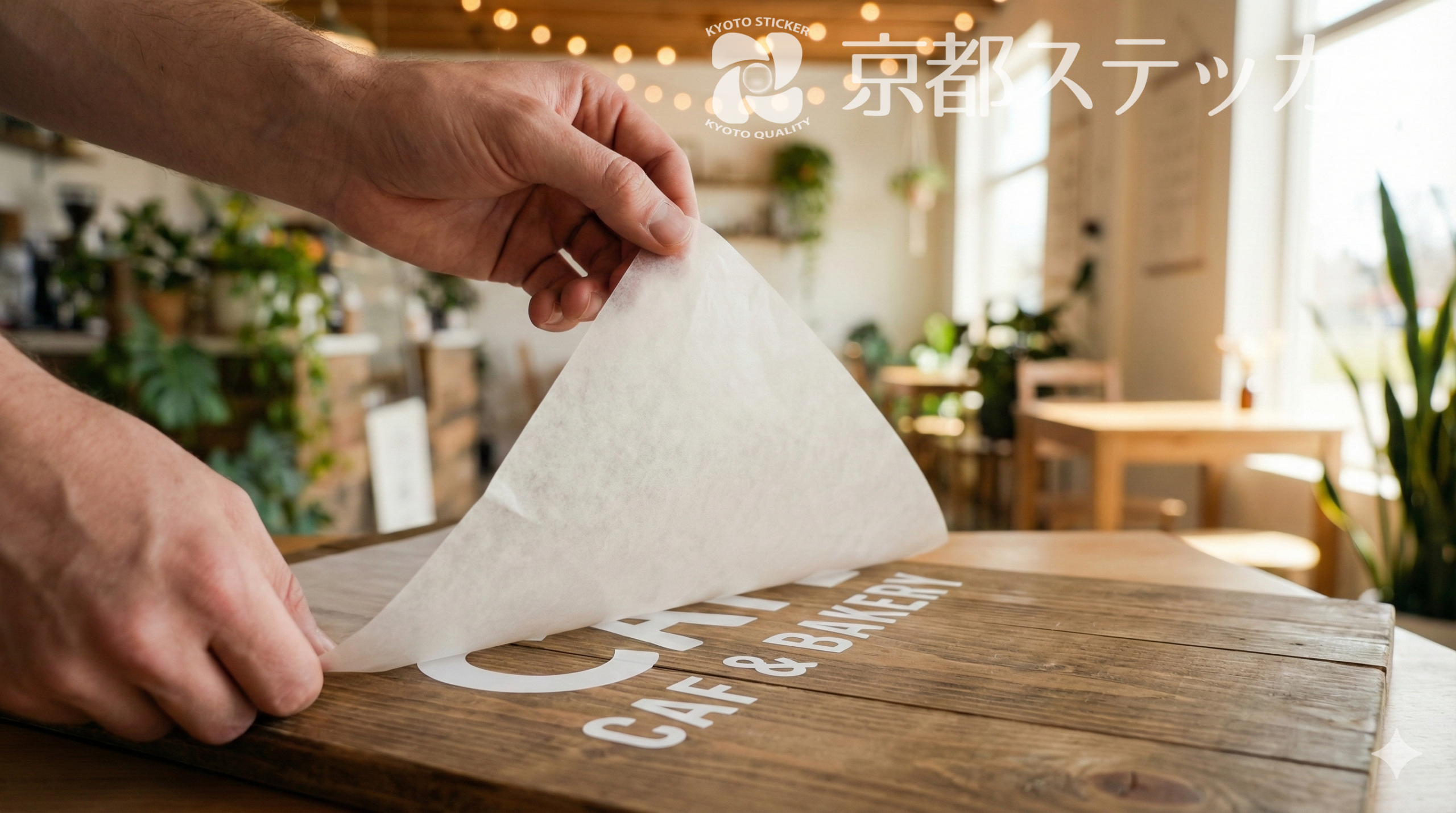 カッティングステッカー