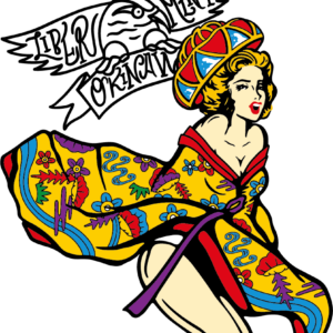 マリリンDTFUV転写試作用　UVDTFステッカー (W70mm × H87.8mm)×10枚