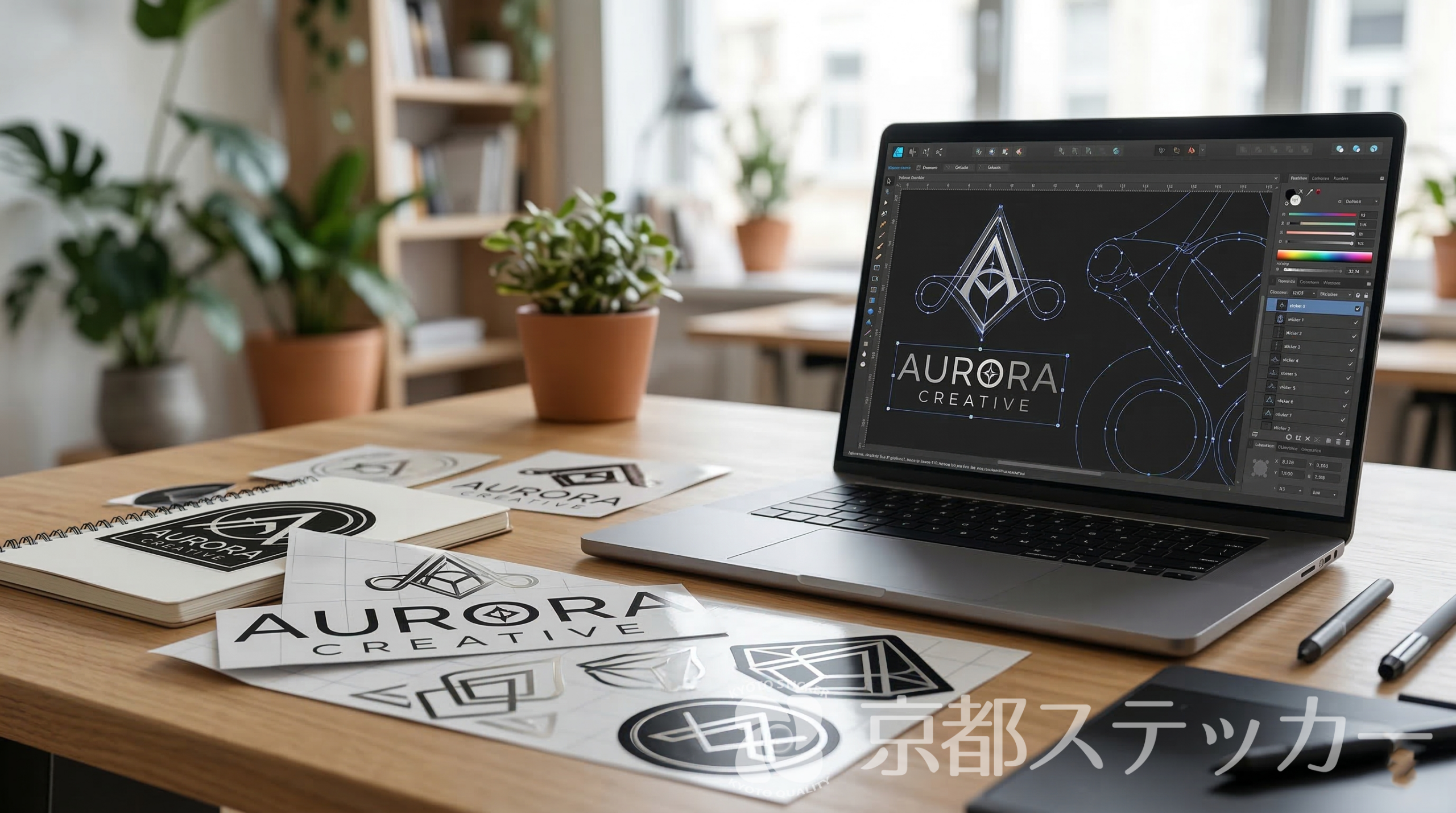 カッティングステッカー