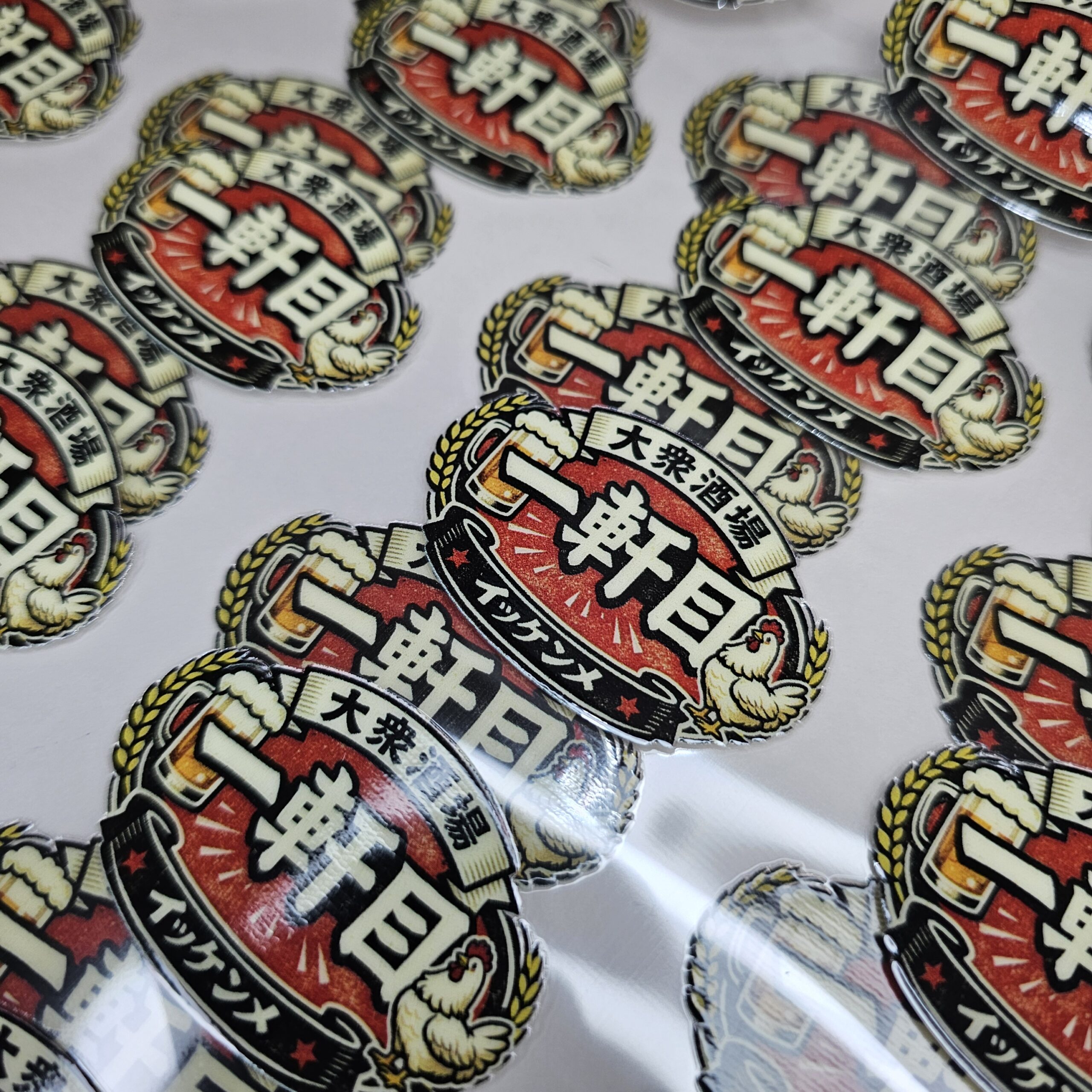 UVDTFステッカー