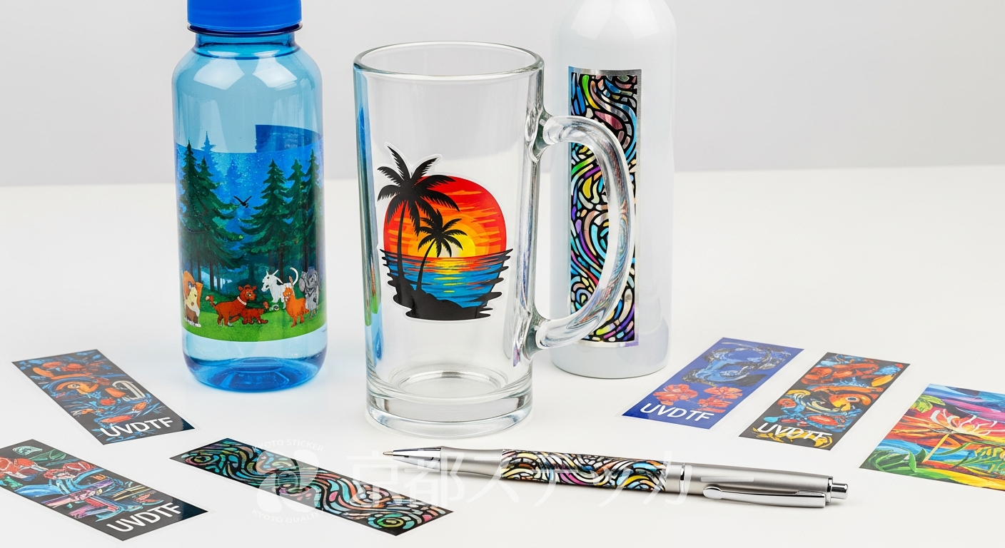 【2026年版】UVDTFステッカー作成はどこ?印刷業者5社を徹底比較!国内最安で選ぶならココ