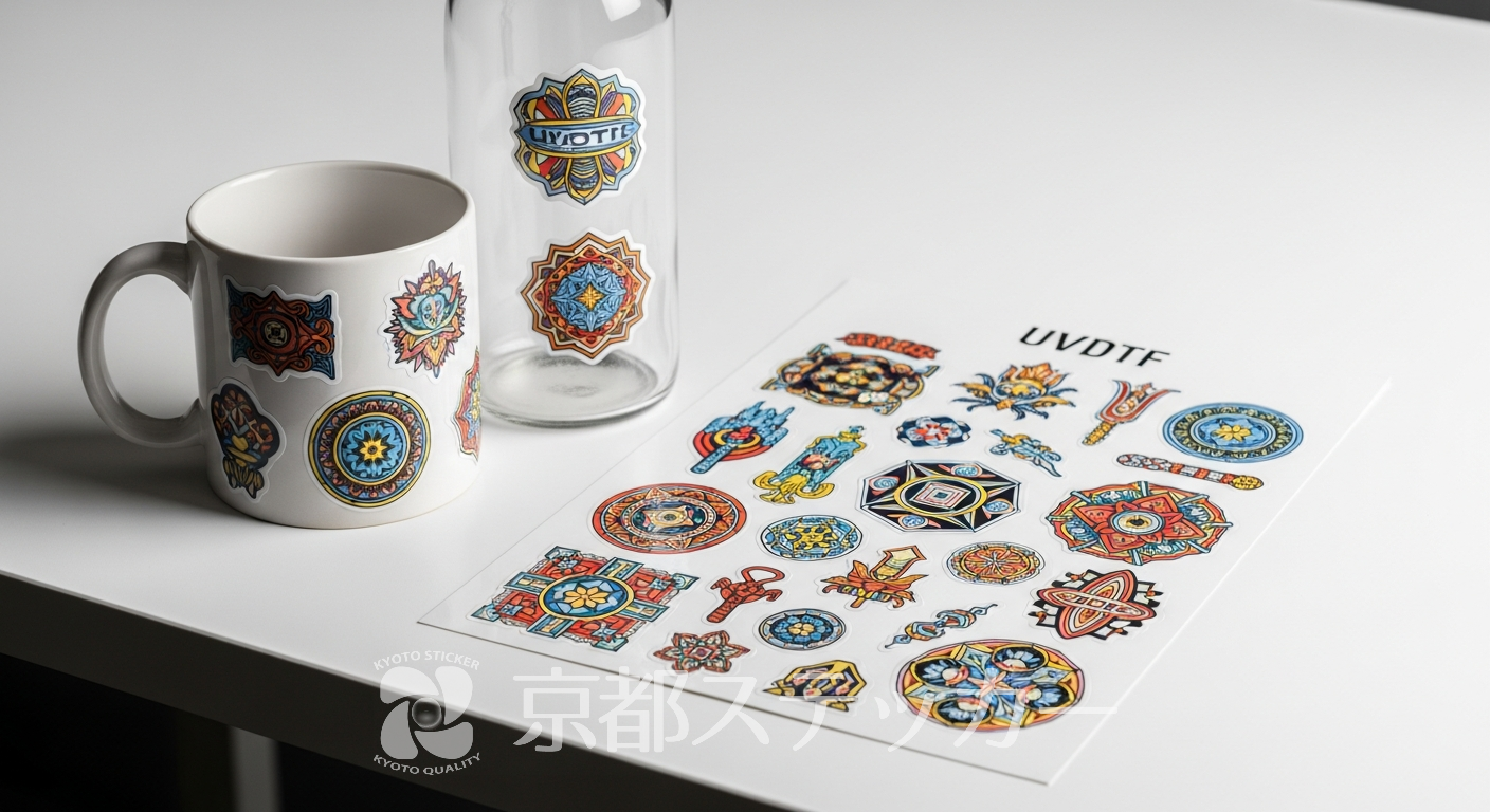 【ステッカーの革命】UVDTFステッカーを格安で作るなら国内最安の京都ステッカー!
