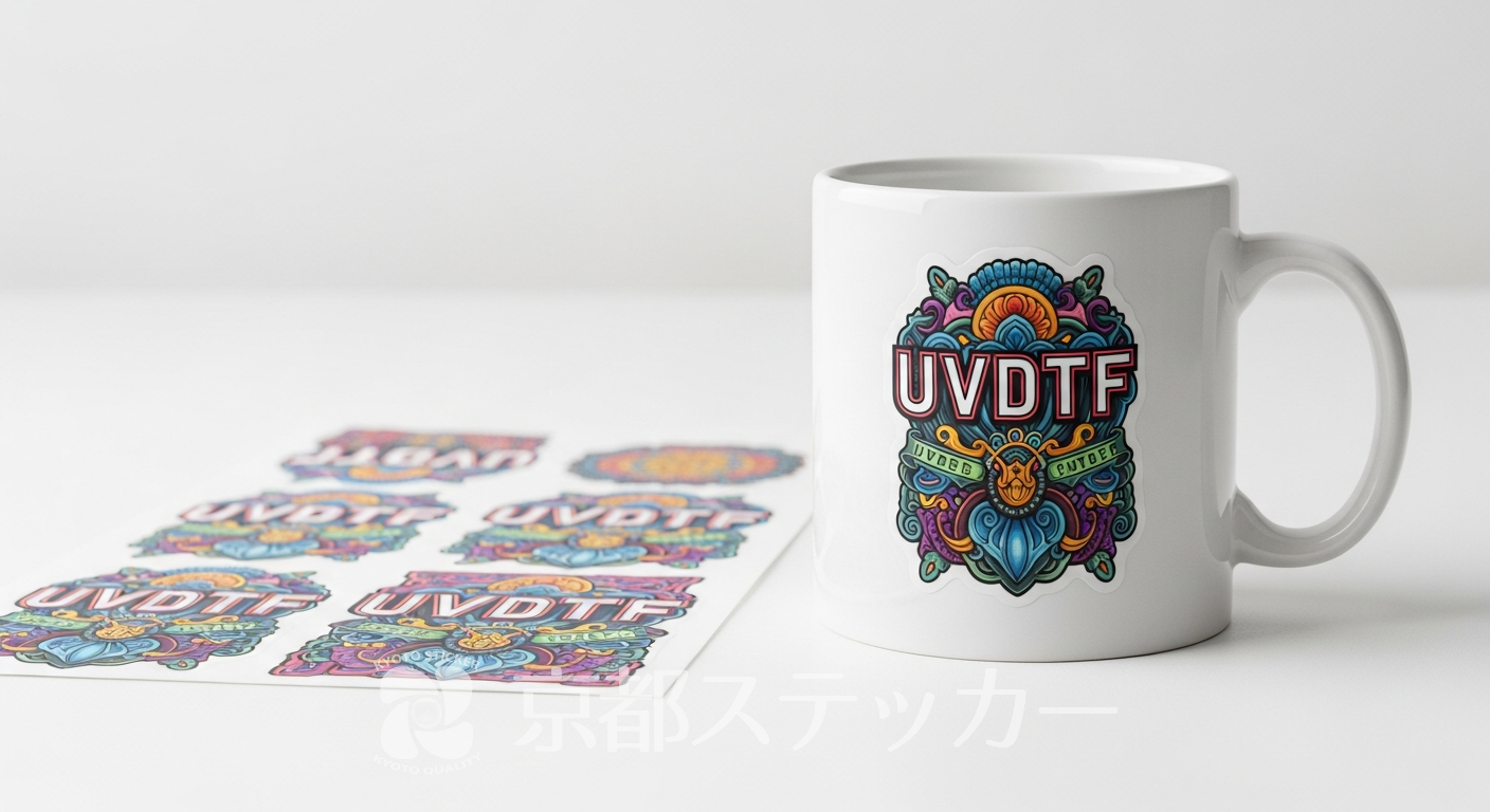 【ステッカーの革命】UVDTFステッカーを格安で作るなら国内最安級の京都ステッカー！