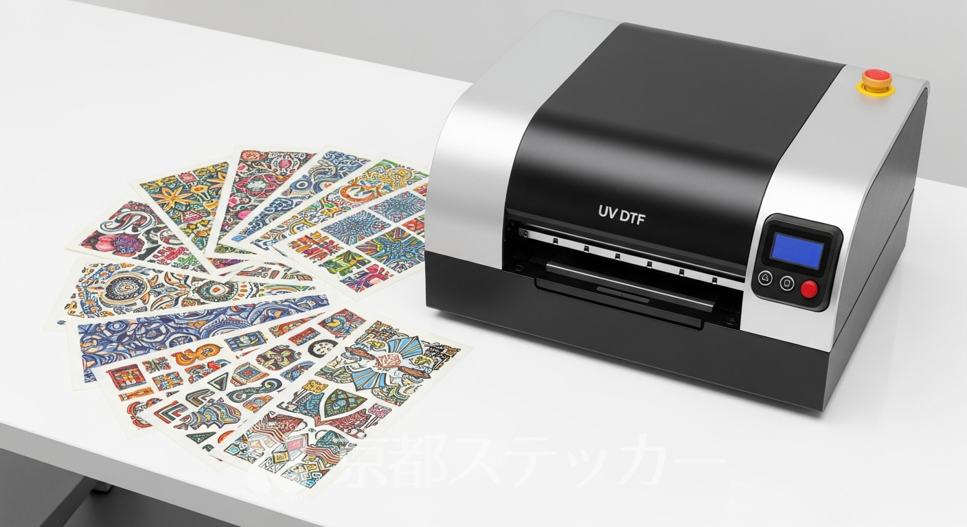 【プロが比較】UVDTFステッカーは自作できる？必要な機材・費用と業者依頼のメリットを徹底解説