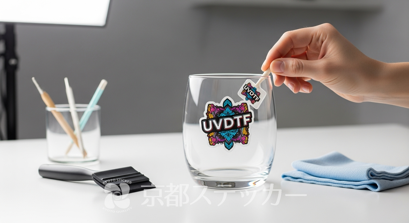 【プロが解説】UVDTFステッカーは剥がれる？5つの原因と長持ちさせる7つの対策｜国内最安なら京都ステッカー