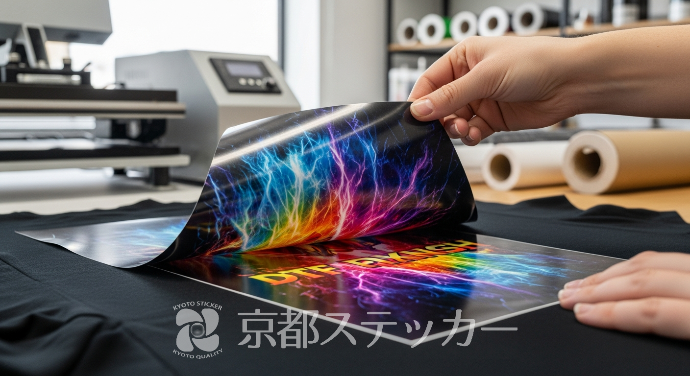 【国内最安】DTFプリント業者は京都ステッカー!安い理由と料金、他社比較を徹底解説
