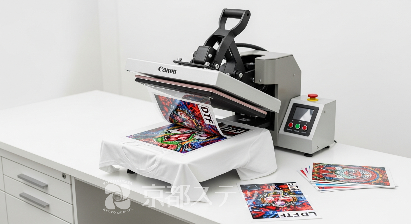 【国内最安】DTFプリント依頼は京都ステッカー!料金・品質・納期を完全ガイド