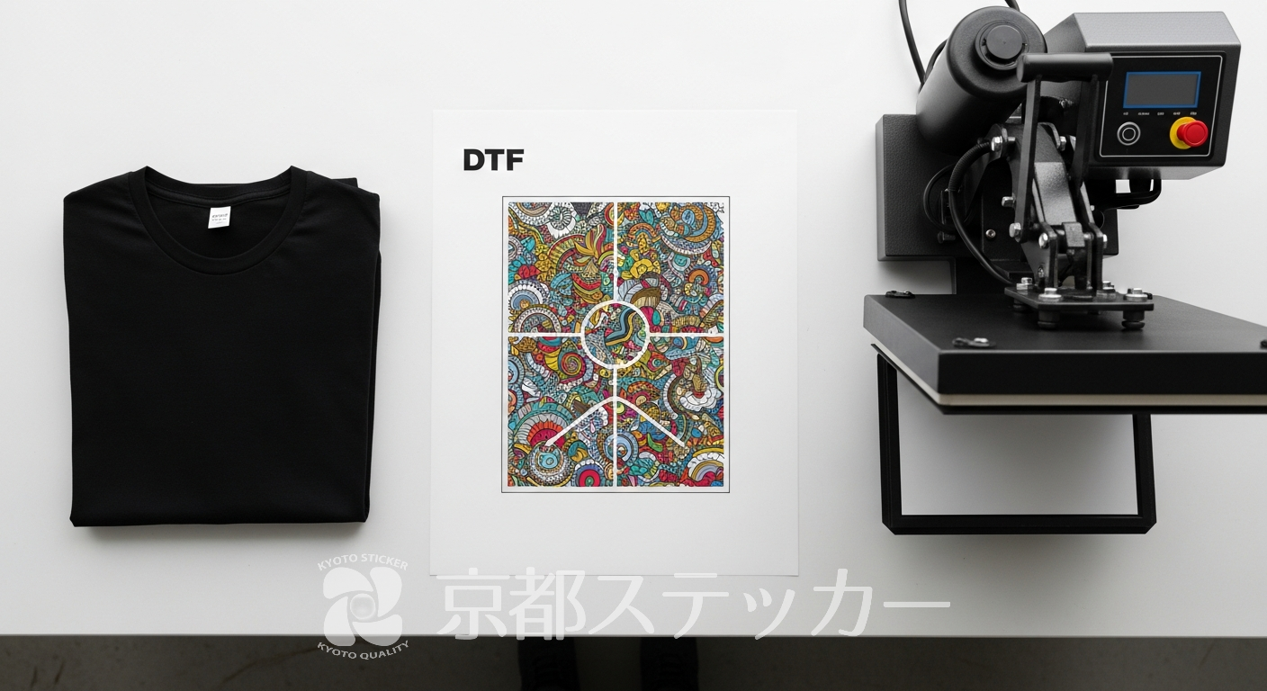 【国内最安】DTFプリントオーダーは京都ステッカー!料金・品質・納期を徹底解説