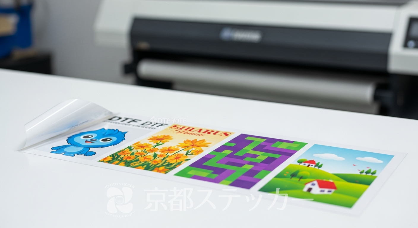 【国内最安】DTFプリント外注は京都ステッカー！料金・品質・他社比較をプロが徹底解説