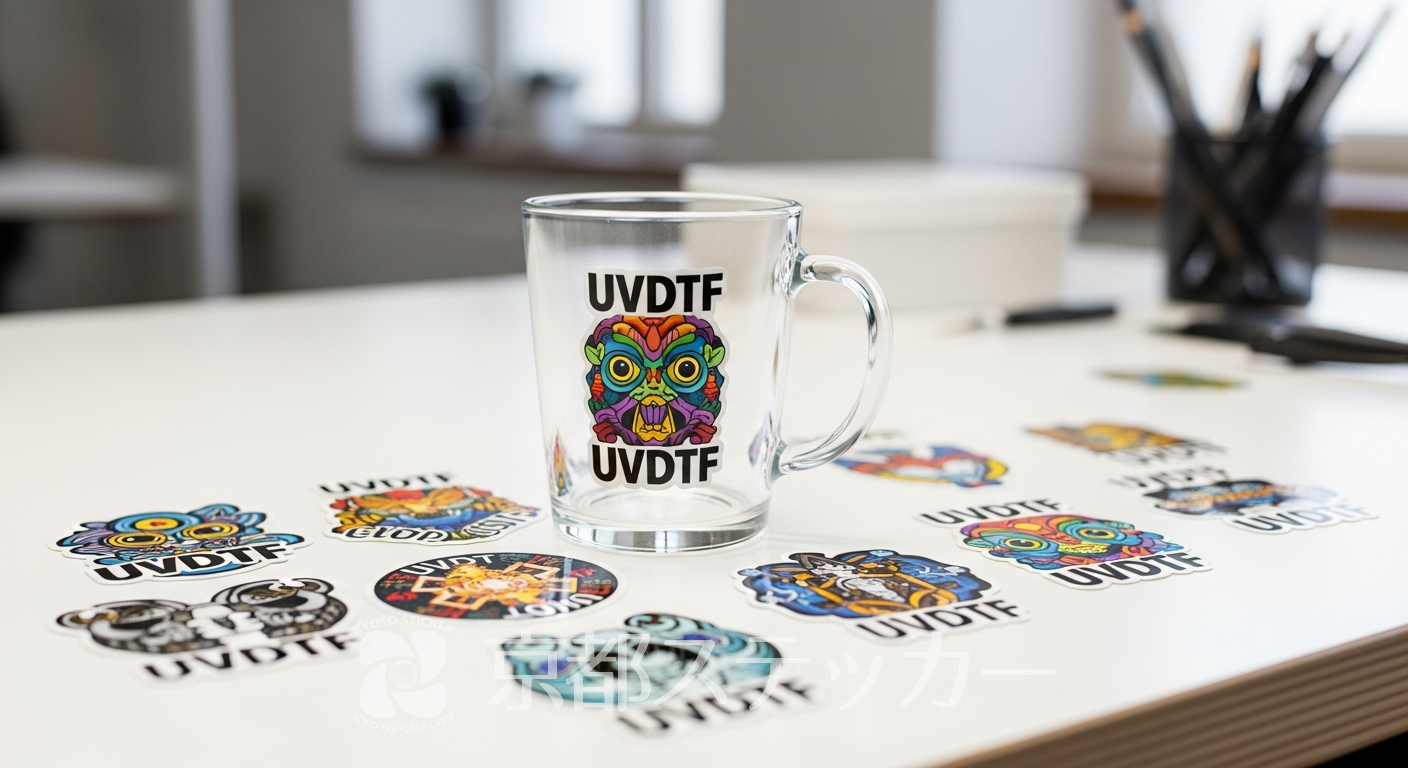 【国内最安】UVDTFステッカーでプレゼント作り！格安・高品質なら京都ステッカー