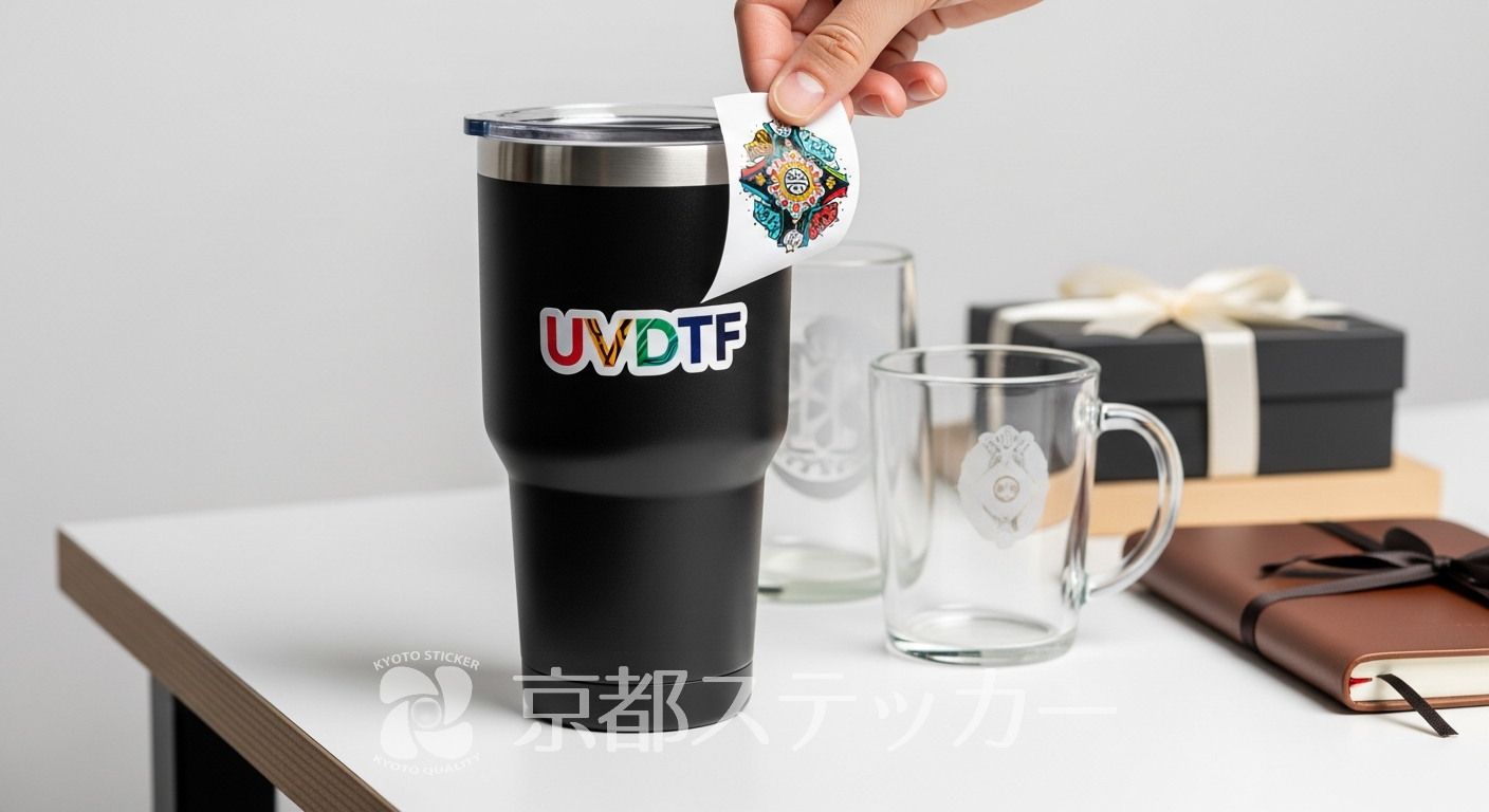 【国内最安】UVDTFステッカーのプレゼントが凄い!格安・高品質なら京都ステッカー