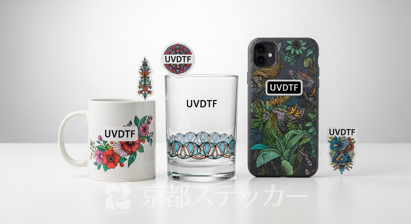 【国内最安】UVDTFステッカーのプレゼントは京都ステッカー!格安・高品質の秘密と活用術