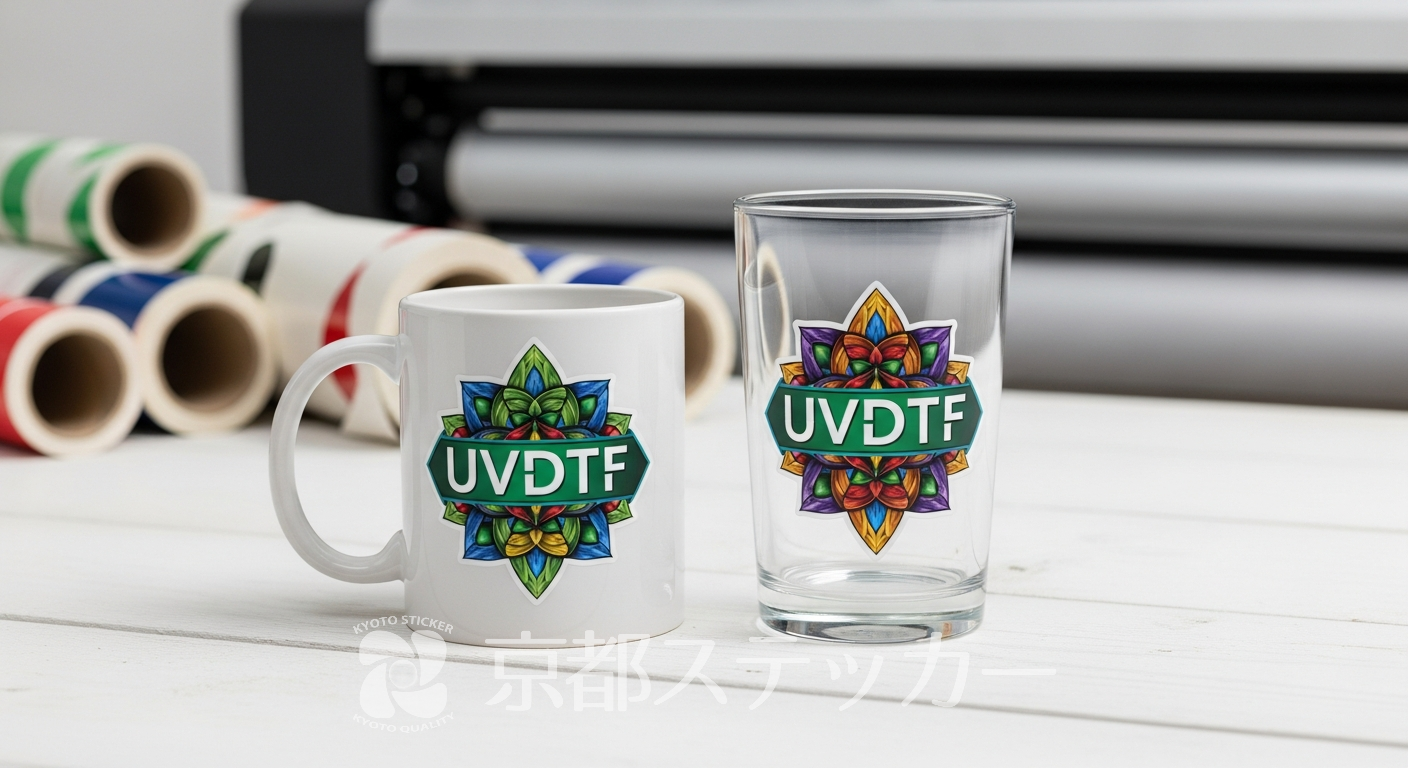 【国内最安】UVDTFステッカーでプレゼント作成！格安・高品質なら京都ステッカー