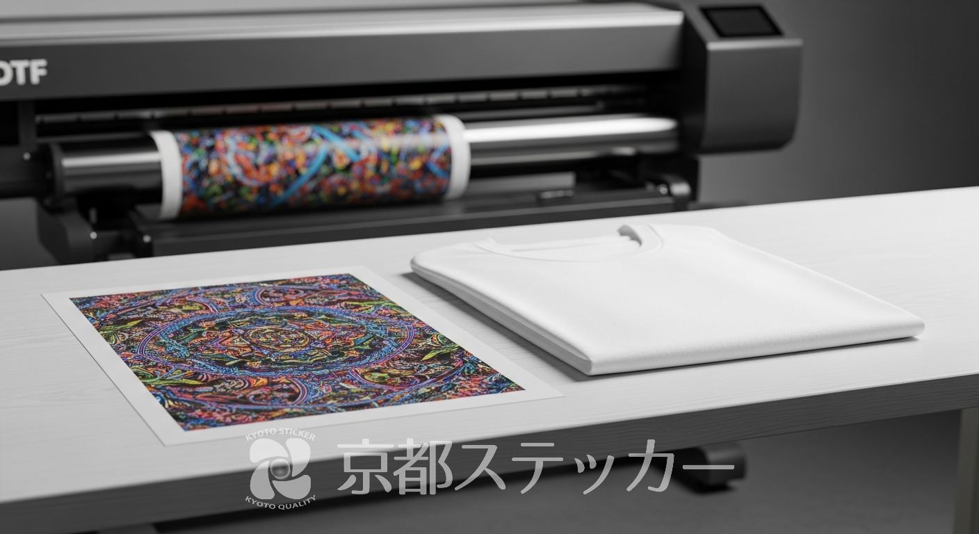 【国内最安クラス】DTFプリント出力代行は京都ステッカー！料金・品質・納期をプロが徹底解説