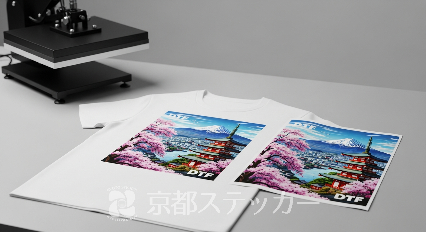 【国内最安級】DTFプリント外注は京都ステッカー！プロが料金・品質・他社比較を徹底解説