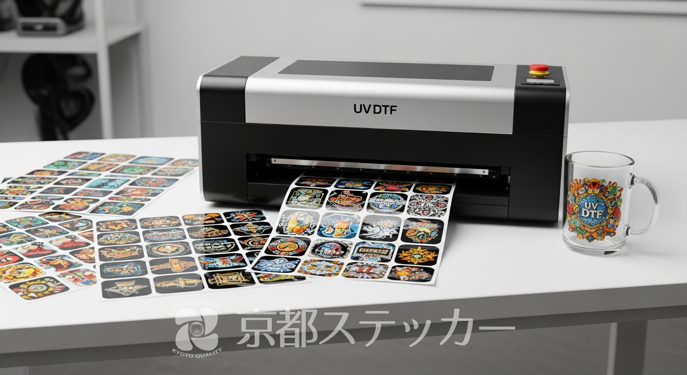 【プロが比較】UVDTFステッカーは自作できる？必要な機材・費用と業者依頼のメリット