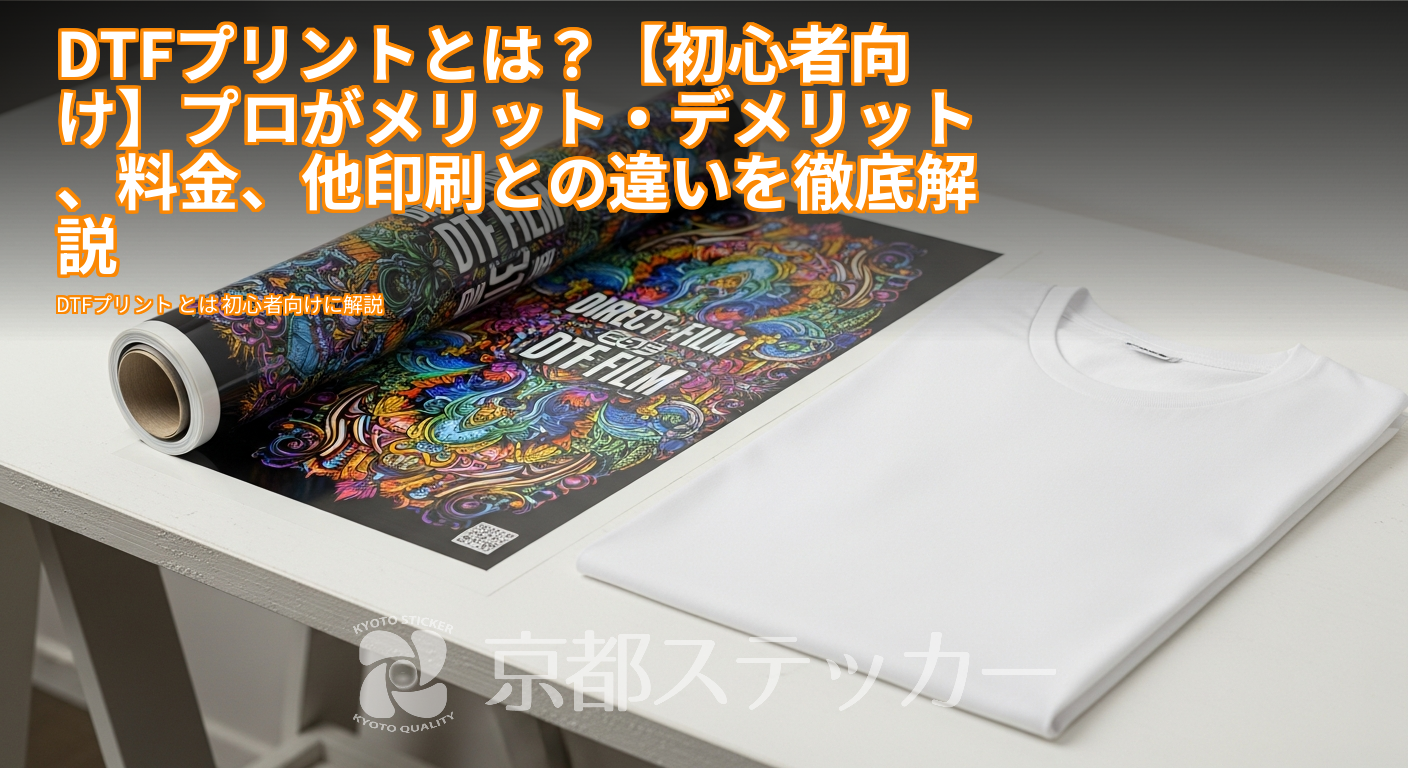 DTFプリントとは?【初心者向け】プロがメリット・デメリット、料金、他印刷との違いを徹底解説