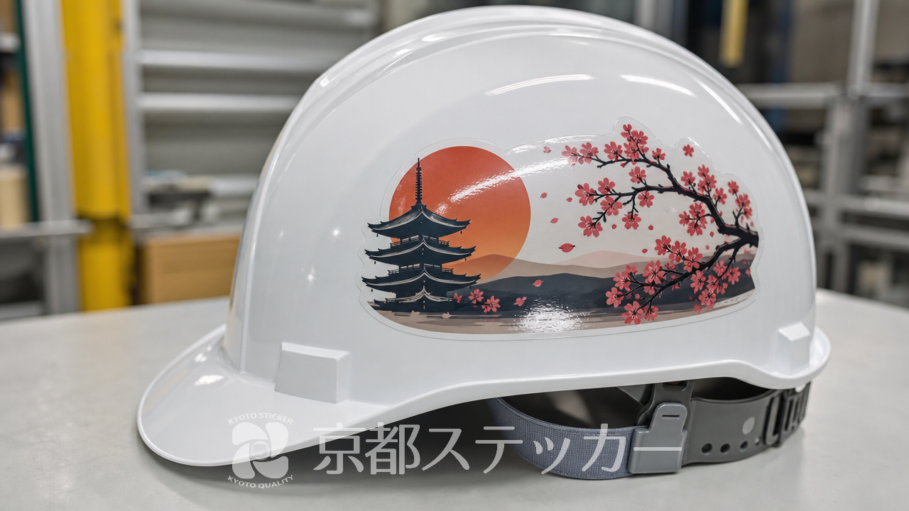 【京都】ステッカー印刷は「フィルム+ラミネート」が最強!小ロット&短納期で作るコツ