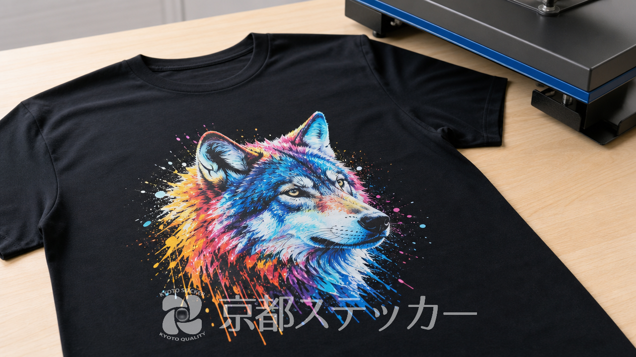【完全版】DTFシートの貼り方！アイロンとプレス機の違いと失敗しないコツ