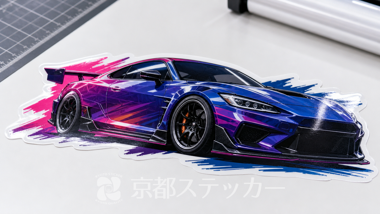 【完全版】ステッカー印刷プリンターの種類と違い!最強の組合せ「フィルム+ラミネート」を徹底解説