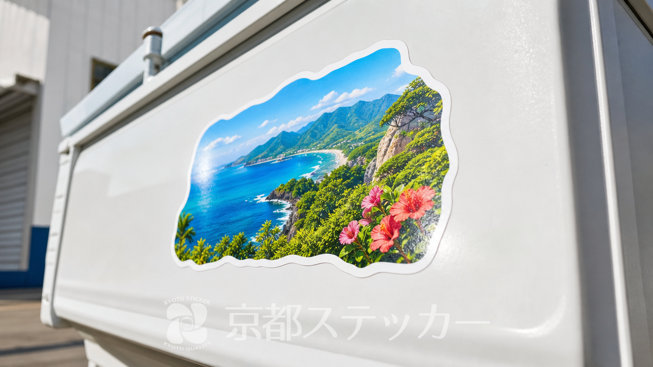 【完全版】屋外フルカラーステッカー印刷で失敗しない！データ入稿のコツ