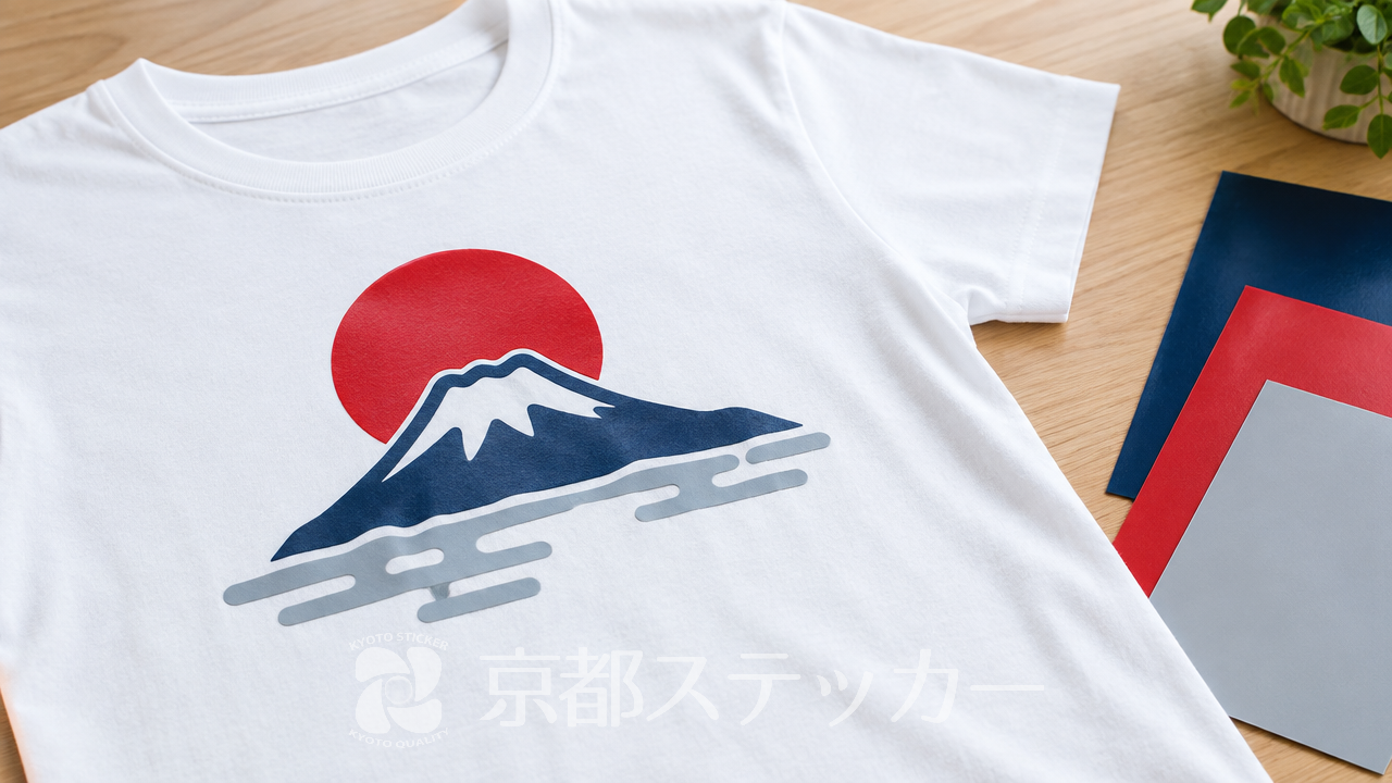 【デザイン例】単色アイロンプリントの重ね貼りでおしゃれに!失敗しないコツ
