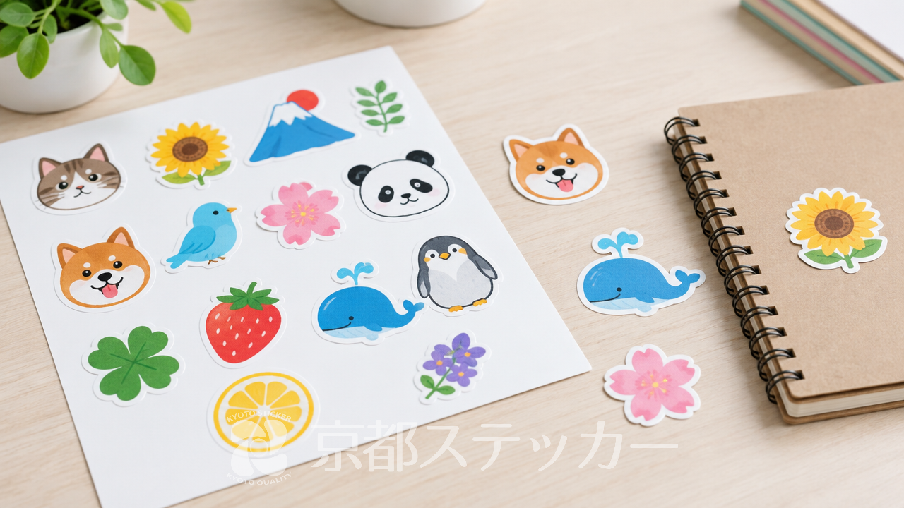 【初心者向け】オリジナルシールの作り方完全ガイド!データ作成から印刷まで