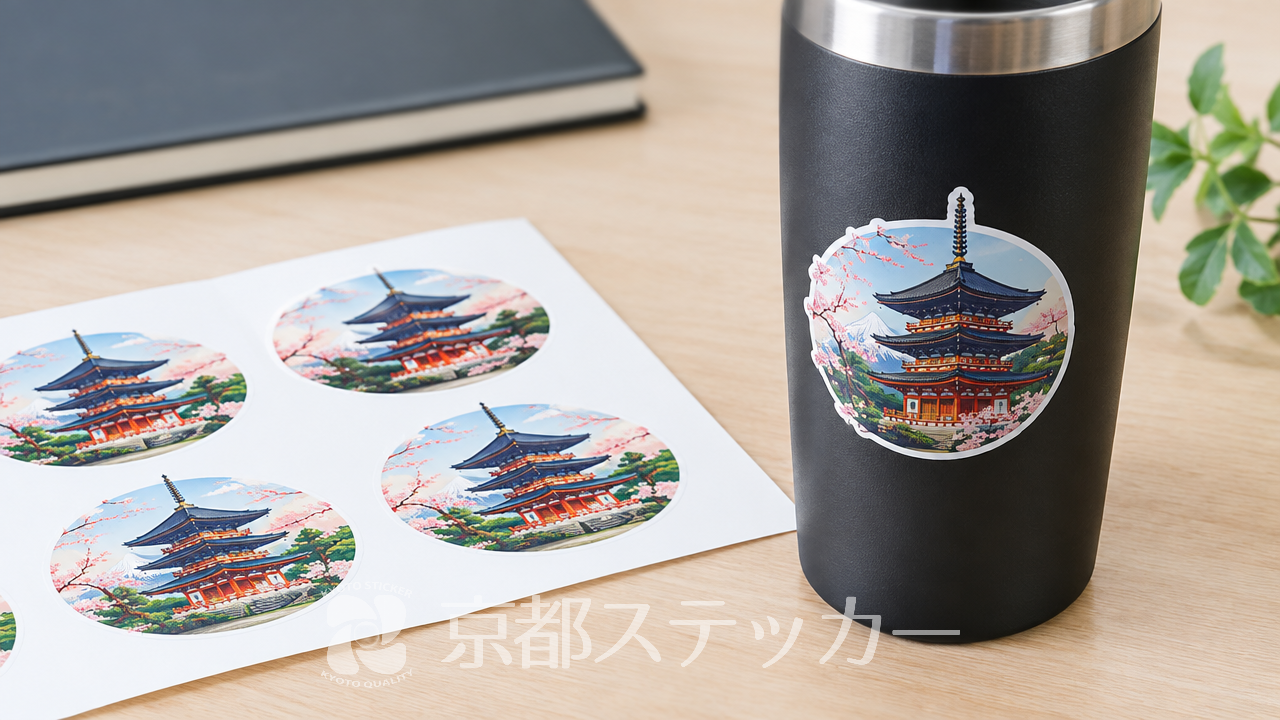 【完全ガイド】京都ステッカーのUVDTF注文方法!見積もりと入稿のコツ