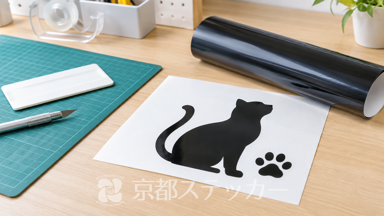 【完全版】100均の道具でカッティングシートを自作!手順とプロとの違い