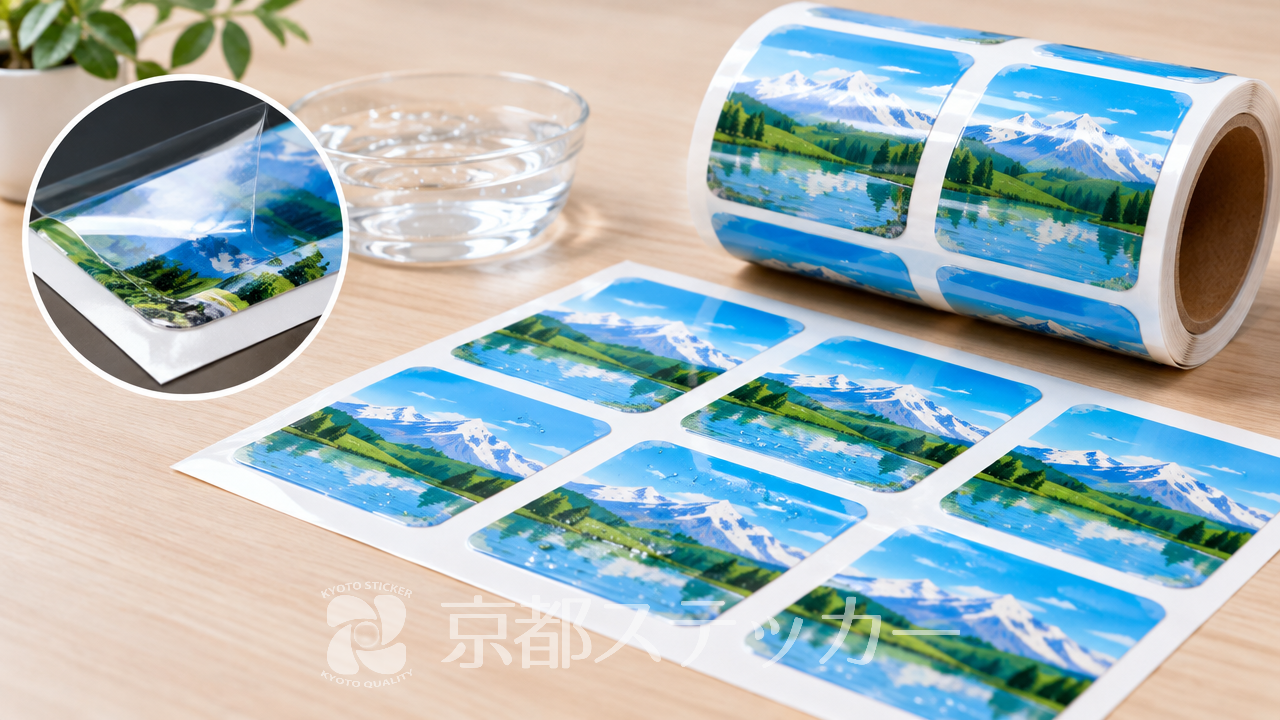 【完全版】シール印刷を格安で注文!最強の組合せ「フィルム+ラミネート」とよくある質問