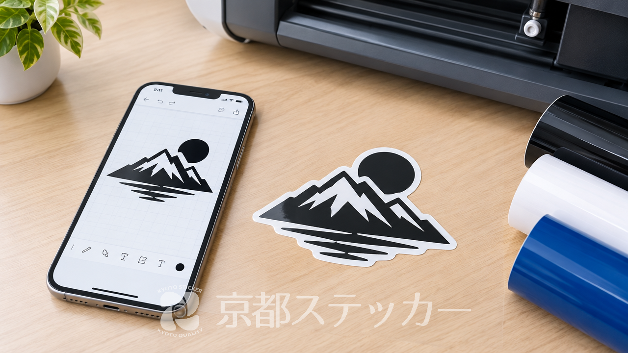 【完全版】スマホで完結!カッティングステッカーのデータ作成のコツ