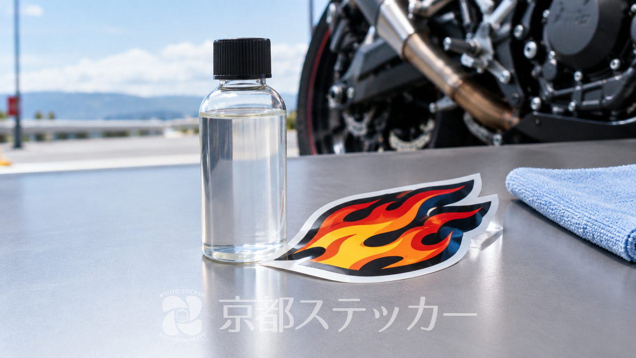 【完全版】ステッカーコーティング液とは？必要性と圧倒的な耐久性を解説