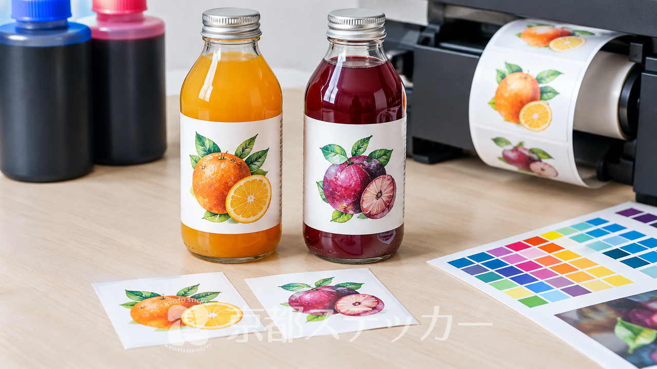 【完全版】ラベル印刷のインクの違いとは?顔料と染料の選び方を徹底解説