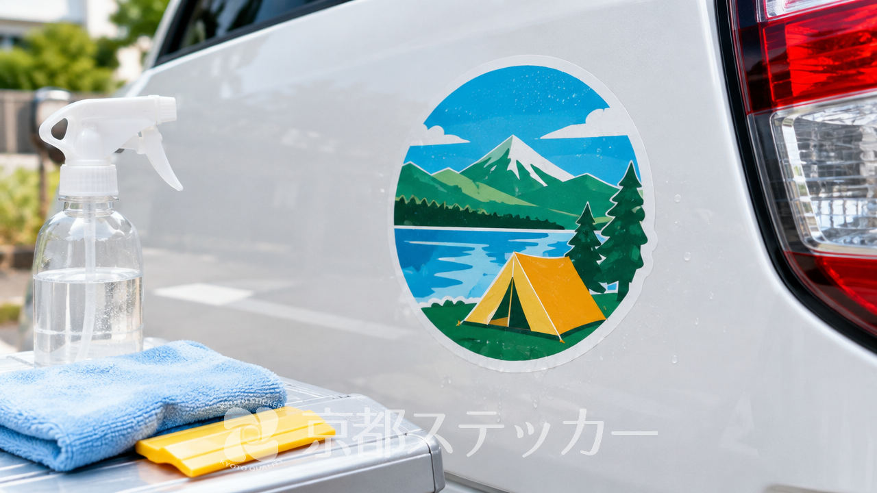 【完全版】屋外ステッカーの寿命を延ばす貼り方と手入れのコツ