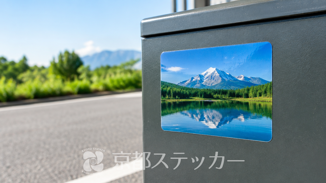 【完全版】屋外耐候性ステッカーとは?色あせない仕組みと選び方を徹底解説