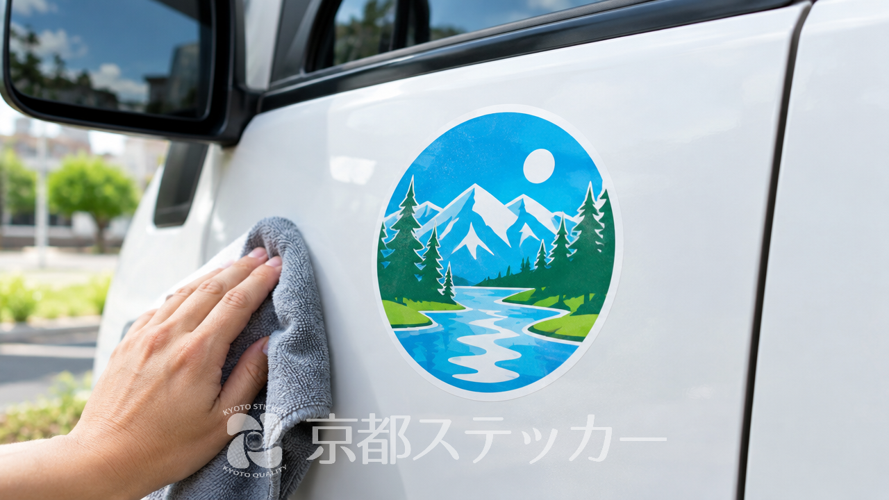 【完全版】屋外ステッカーの寿命を延ばす貼り方と手入れのコツ
