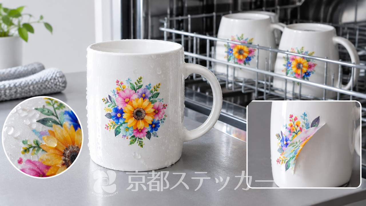 【完全版】UVDTFステッカーは食洗機OK?驚きの耐久性とキレイな剥がし方